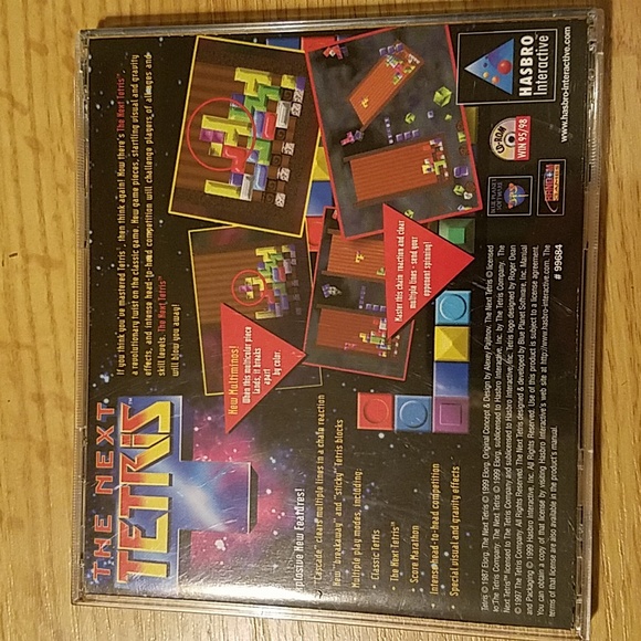 The next tetris by Atari for windows 95/98 - Picture 2 of 5
